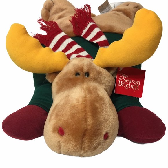 Kohls Plush Moose Stuffed Animal LIMITED EDITION - Picture 2 of 12